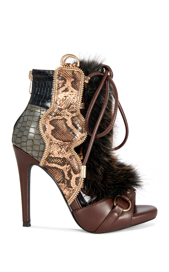 HEATHER-BROWNMULTI STILETTO SANDAL