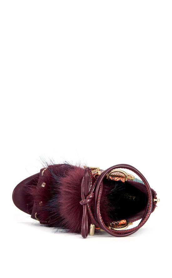 HEATHER-BURGUNDYMULTI STILETTO SANDAL