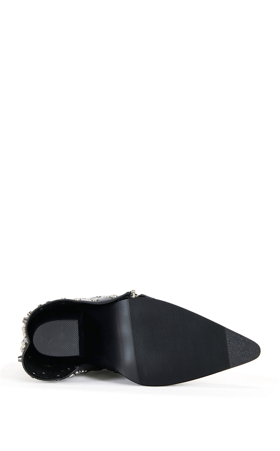 HEMATINE-BLACK WESTERN BOOTIE
