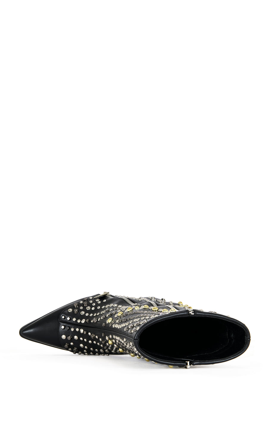 HEMATINE-BLACK WESTERN BOOTIE