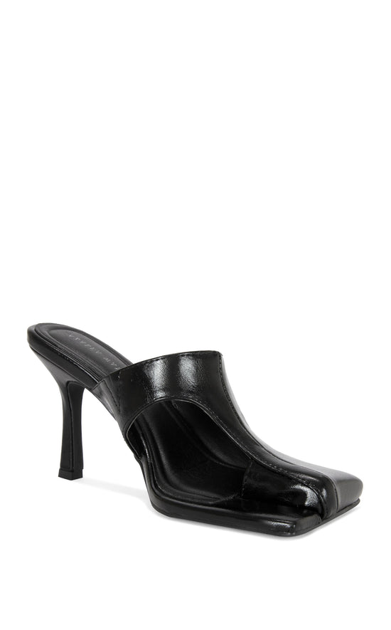 JONENE-BLACK STILETTO PUMP | AZALEA WANG