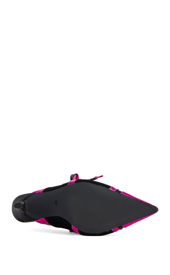 JORDAN-PINK SLINGBACK STILETTO PUMP