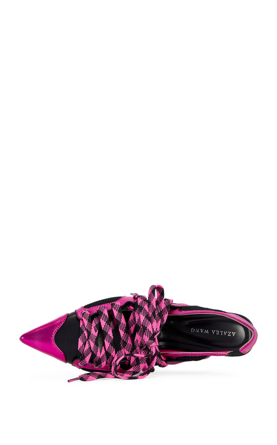 JORDAN-PINK SLINGBACK STILETTO PUMP