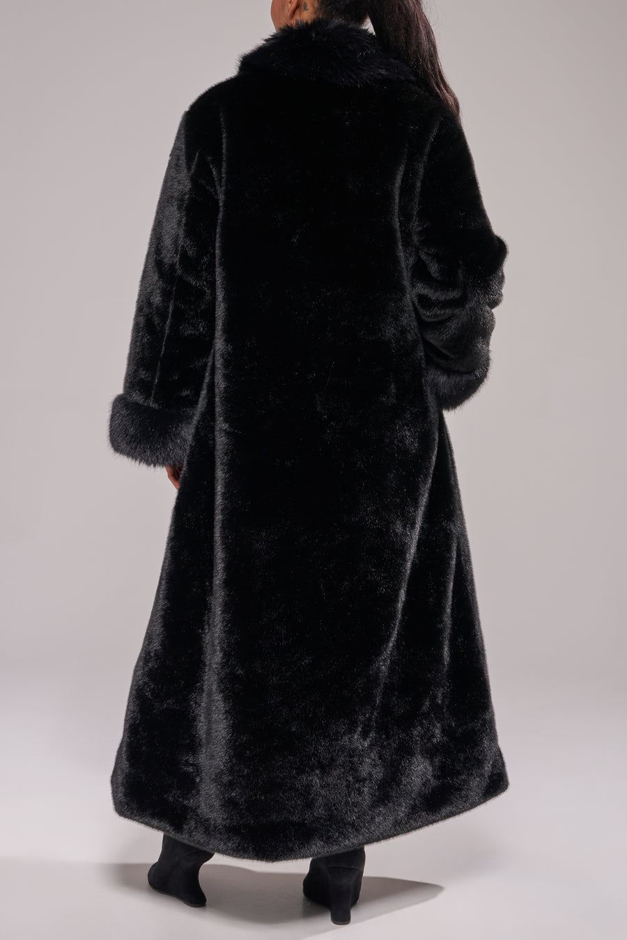 JOSEFINA-BLACK TRENCH OUTERWEAR | AZALEA WANG