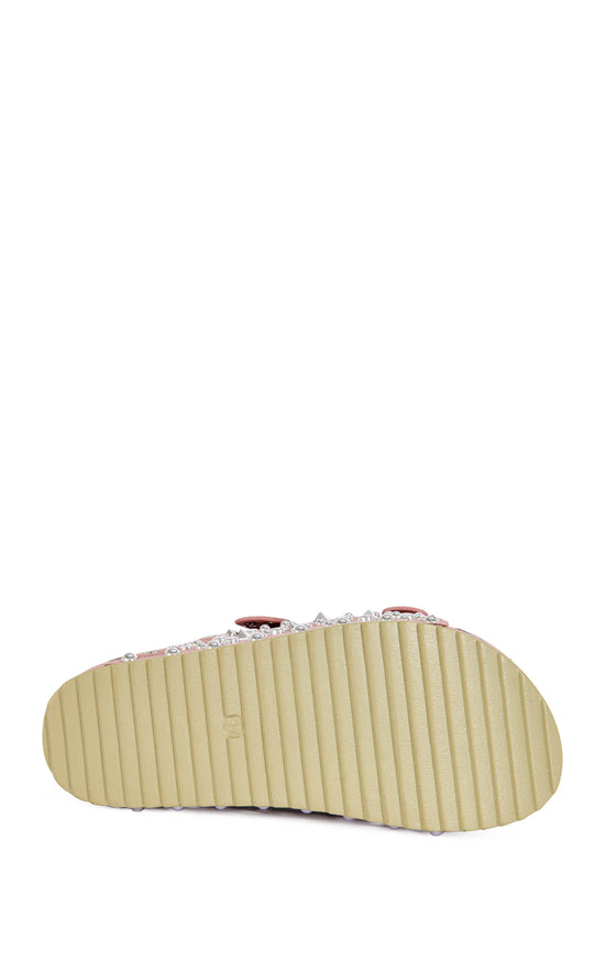 KAEGAN-PINK FLATFORM SANDAL