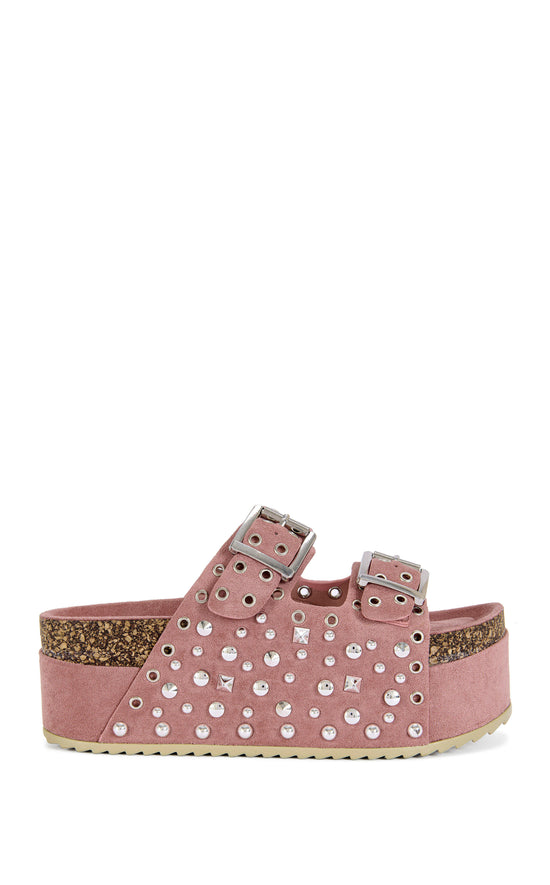 KAEGAN-PINK FLATFORM SANDAL
