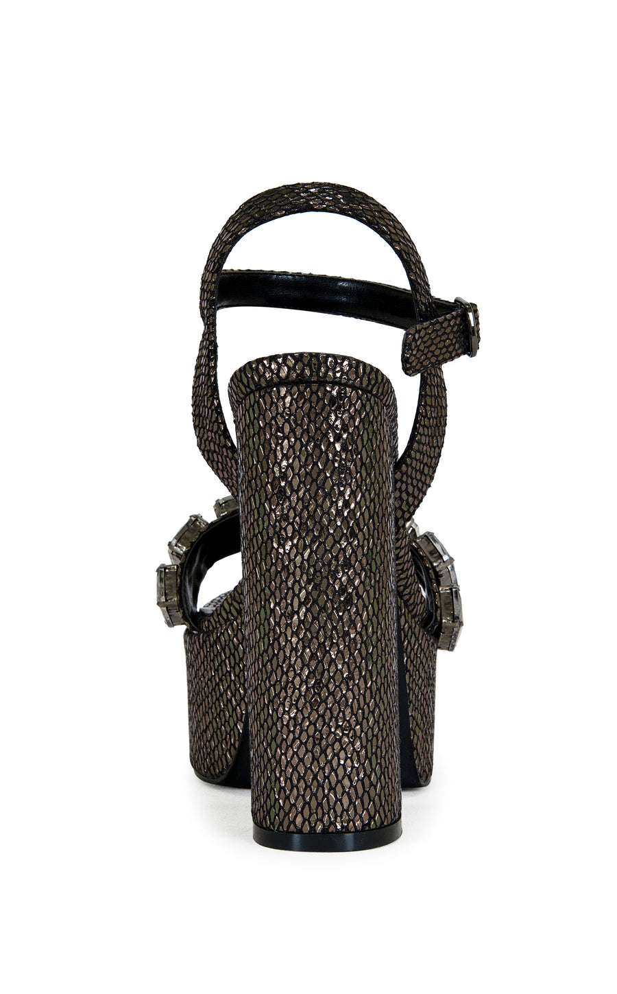 KAMILLA-BLACK PLATFORM SANDAL