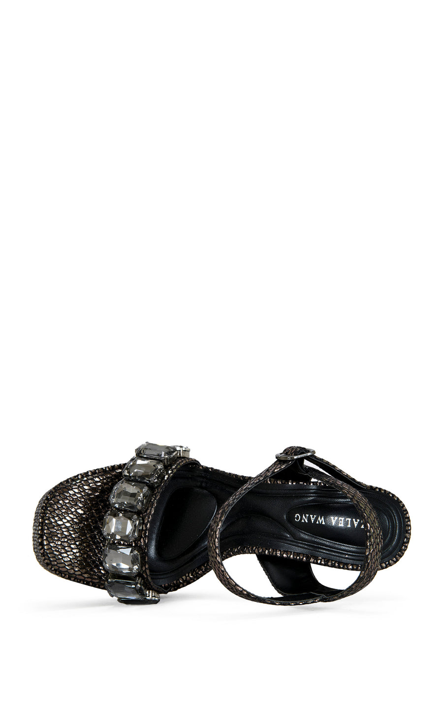 KAMILLA-BLACK PLATFORM SANDAL