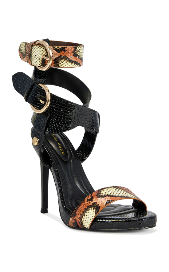 KANDINSKY-BLACK STILETTO SANDAL