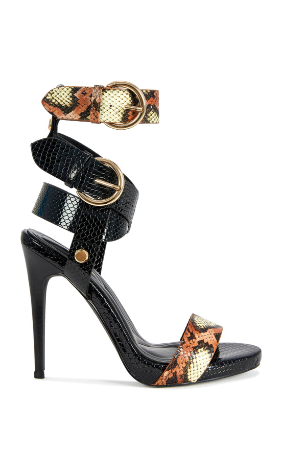 KANDINSKY-BLACK STILETTO SANDAL