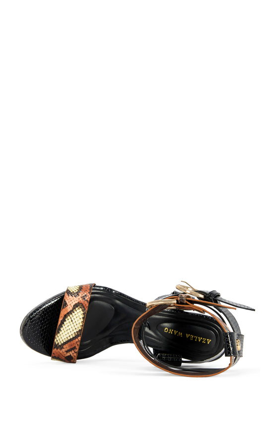 KANDINSKY-BLACK STILETTO SANDAL