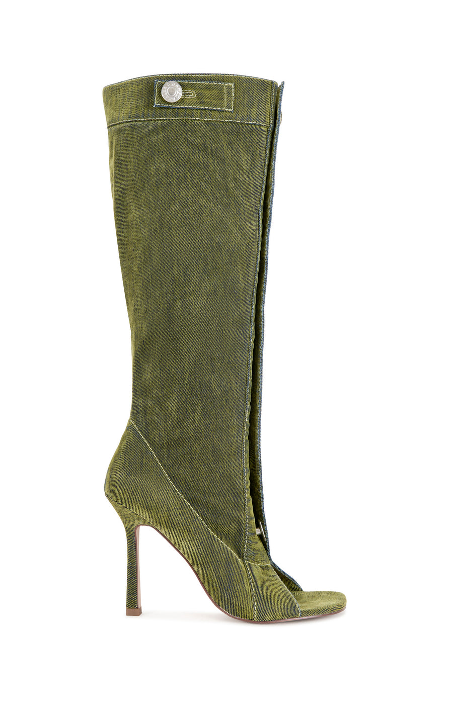KAZUKI-OLIVE STILETTO BOOT