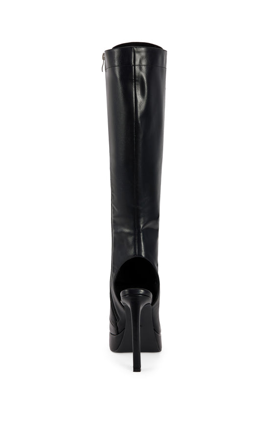 KELLAN-BLACK PLATFORM STILETTO BOOT