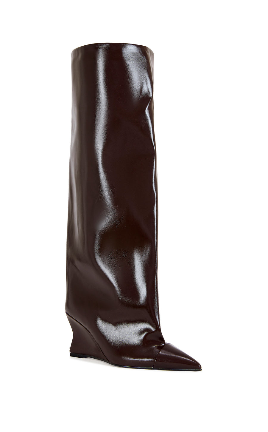 KENYA-BROWN WEDGE BOOT