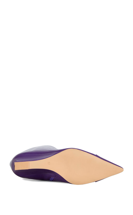 KENYA-PURPLE WEDGE BOOT