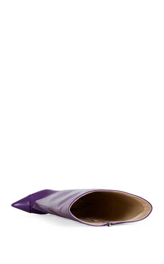 KENYA-PURPLE WEDGE BOOT