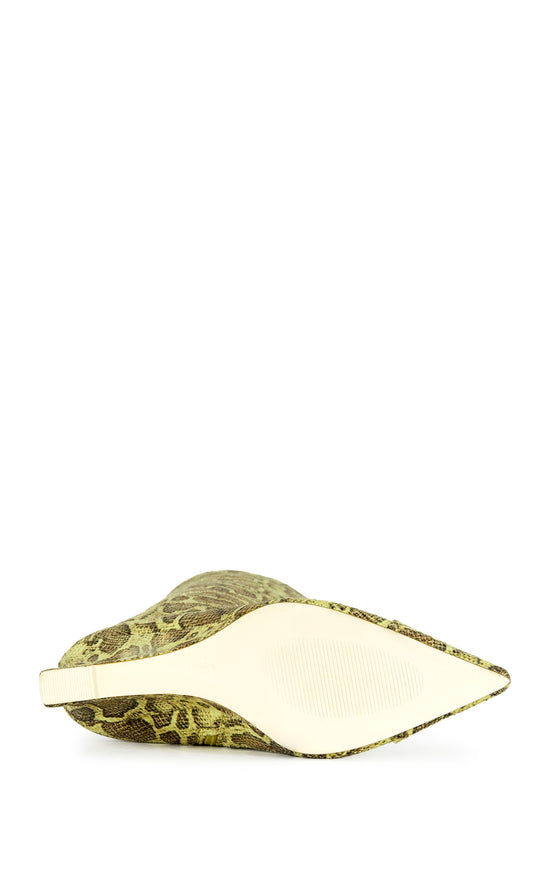 KENYA-YELLOWSNAKE WEDGE BOOT