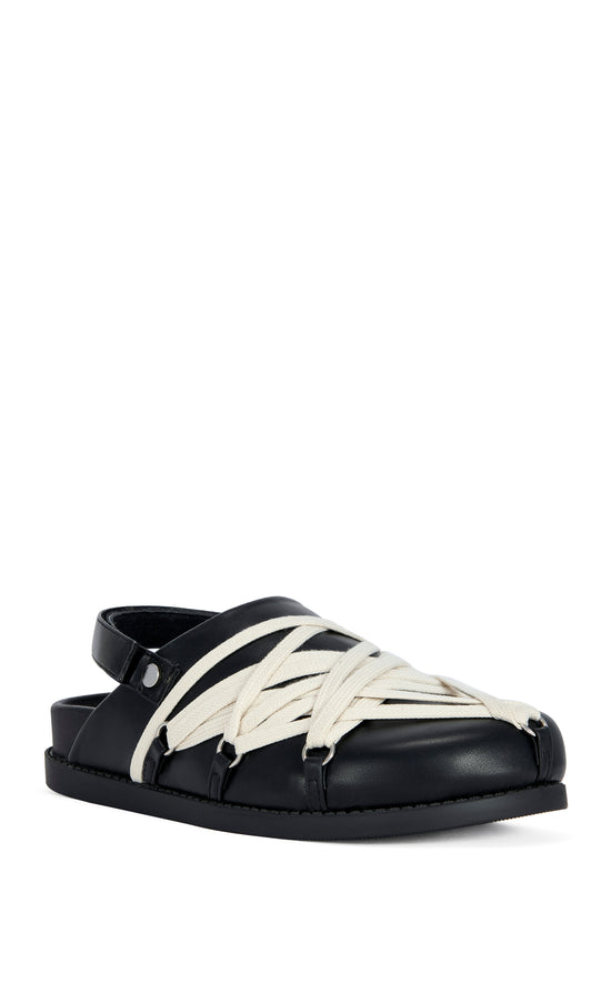 KIMBER-BLACK FLAT LOAFER
