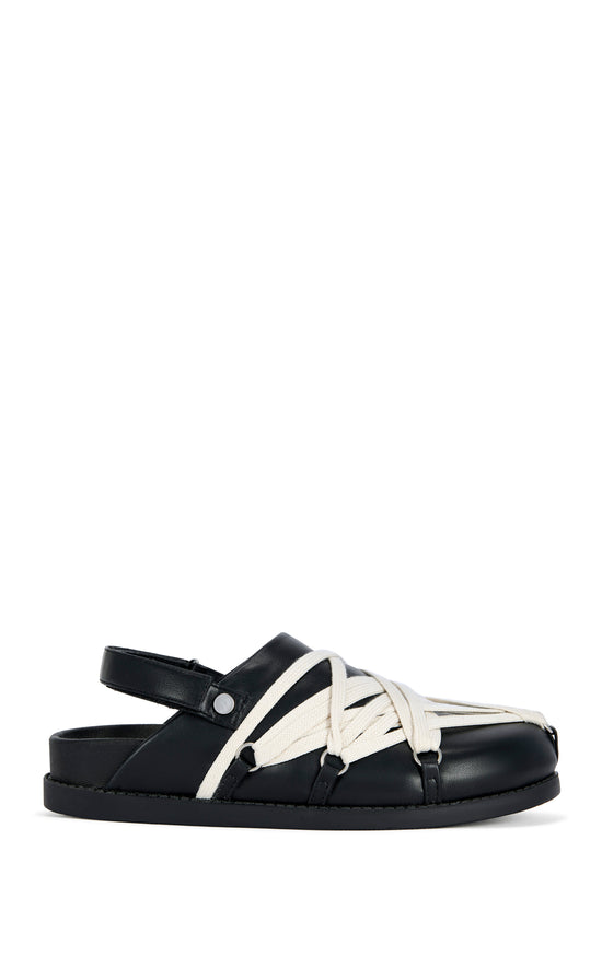KIMBER-BLACK FLAT LOAFER