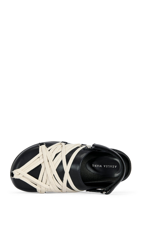 KIMBER-BLACK FLAT LOAFER