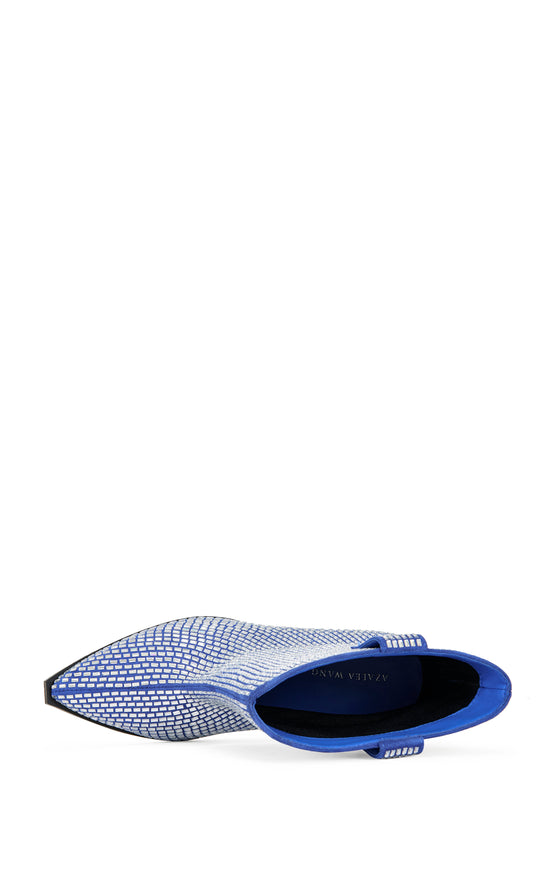 LAETITIA-BLUE WESTERN BOOTIE