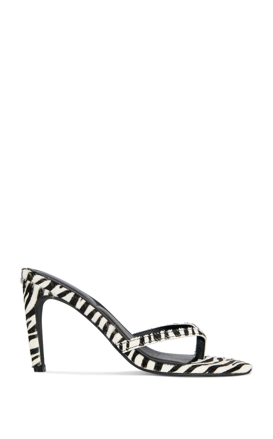LEWIS-ZEBRA GENUINE CALF HAIR STILETTO SANDAL – Azalea Wang