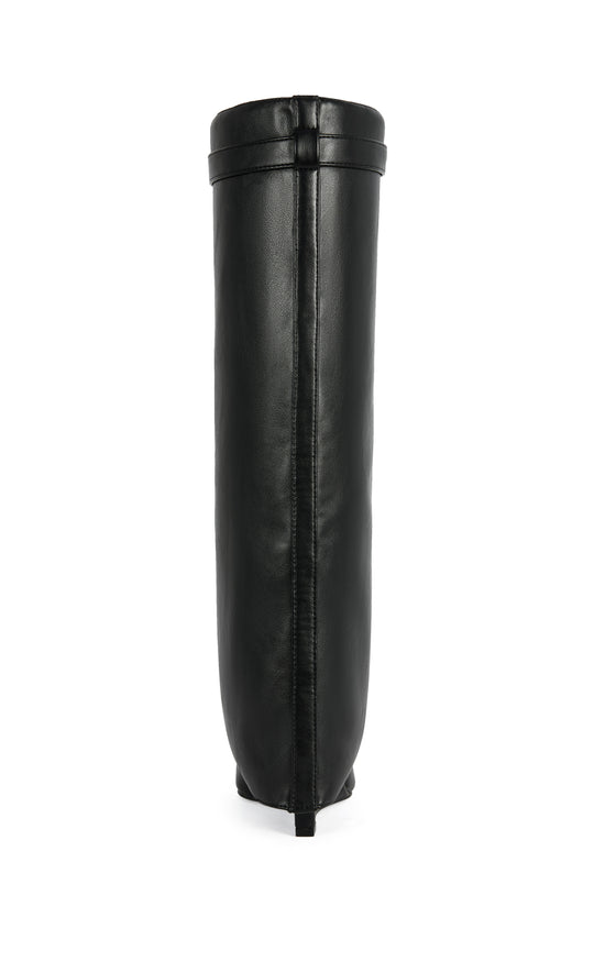 LOVEBURN-BLACK WEDGE BOOT