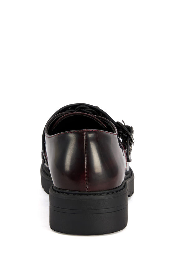 LOX-MERLOT GROMMET LOAFER