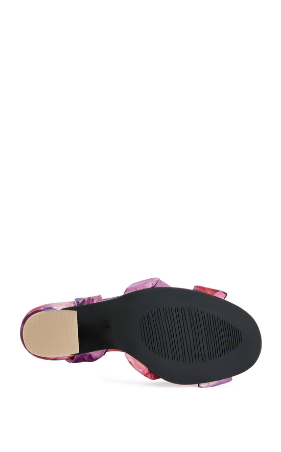 LULABELLE-PURPLE WRAP-AROUND SANDAL HEEL