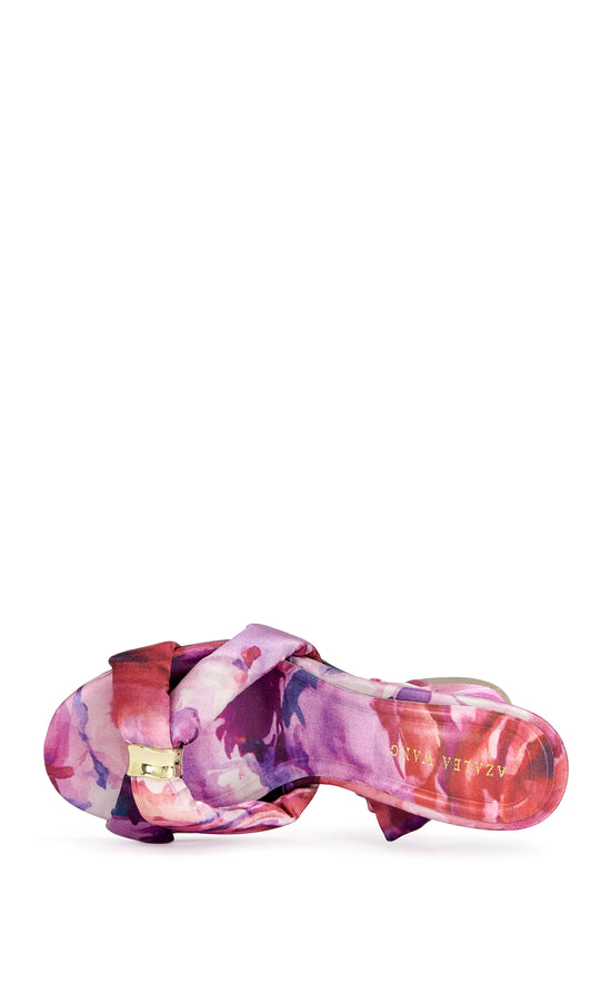 LULABELLE-PURPLE WRAP-AROUND SANDAL HEEL