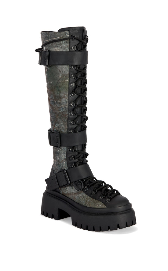LYRA-CAMO COMBAT PLATFORM BOOT