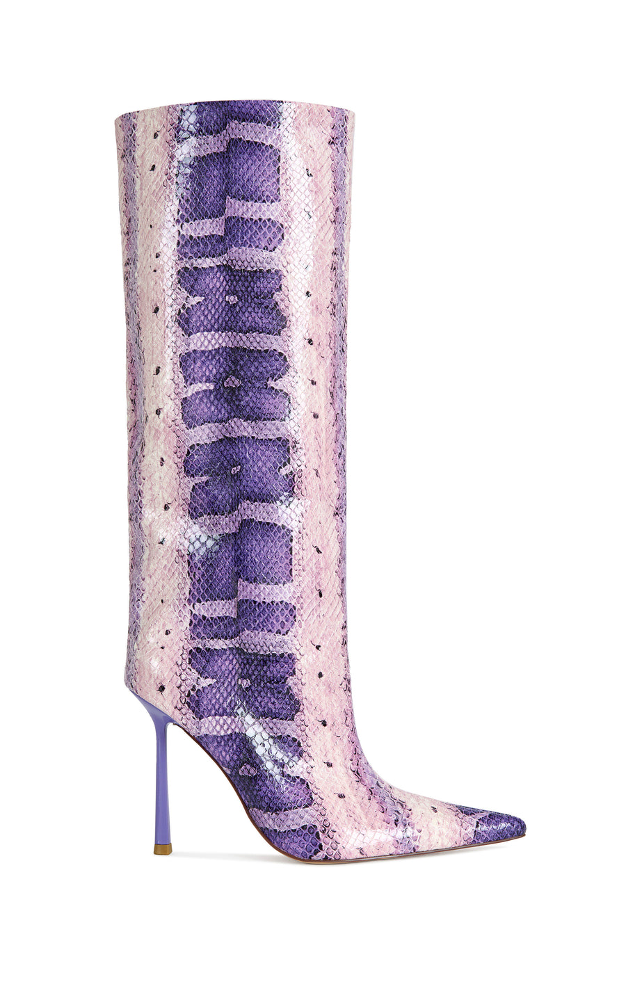 MADEYE-PURPLESNAKE STILETTO BOOT | AZALEA WANG