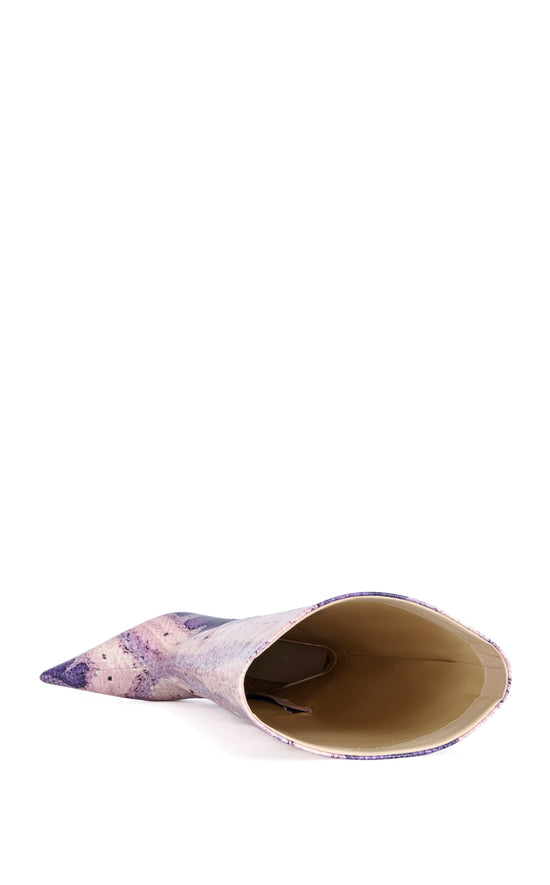 MADEYE-PURPLESNAKE STILETTO BOOT