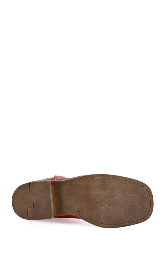 MARIANA-RED WESTERN BOOT