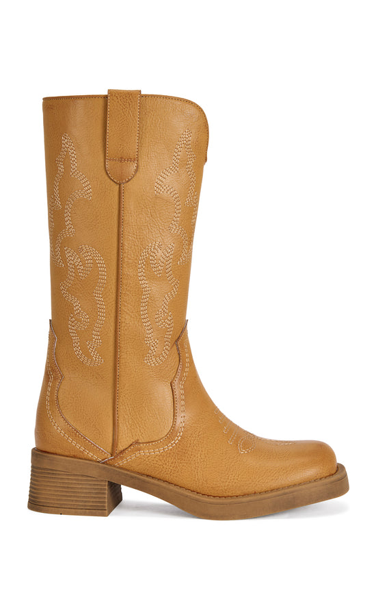 MARIANA-TAN WESTERN BOOT