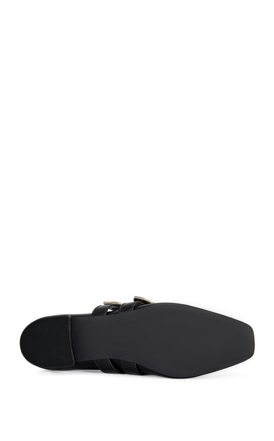 MARIUS-BLACK WESTERN BALLET FLAT