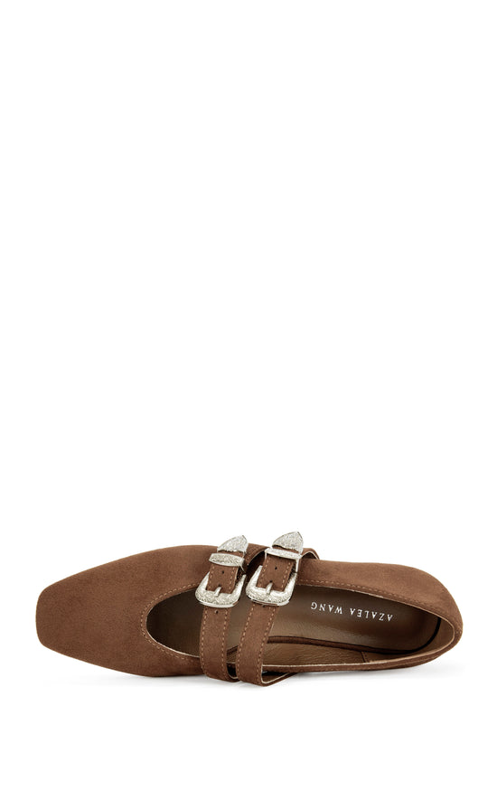 MARIUS-TOBACCO WESTERN BALLET FLAT