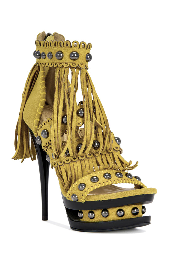 MAROVA-MUSTARD STILETTO SANDAL | AZALEA WANG