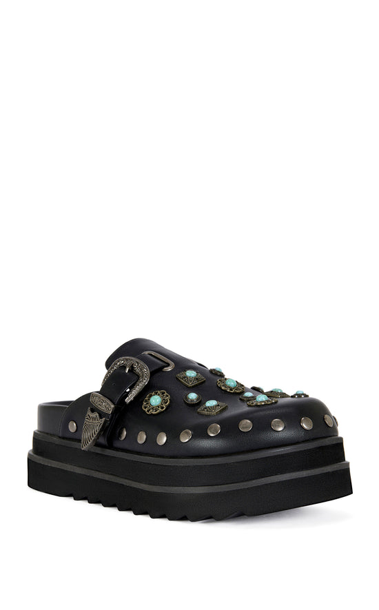 MAVIS-BLACK WESTERN FLATFORM MULE