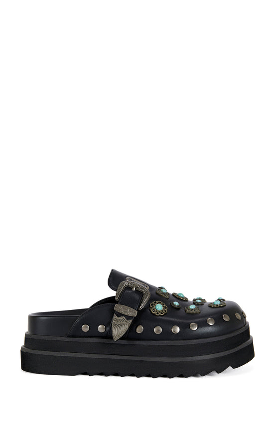 MAVIS-BLACK WESTERN FLATFORM MULE