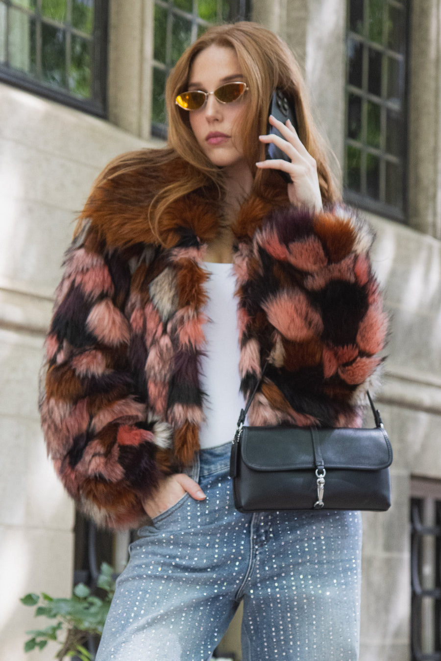 MOLLY-MULTI FAUX FUR JACKET