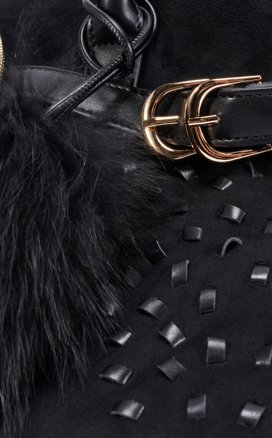MONIQUE-BLACK HANDBAG