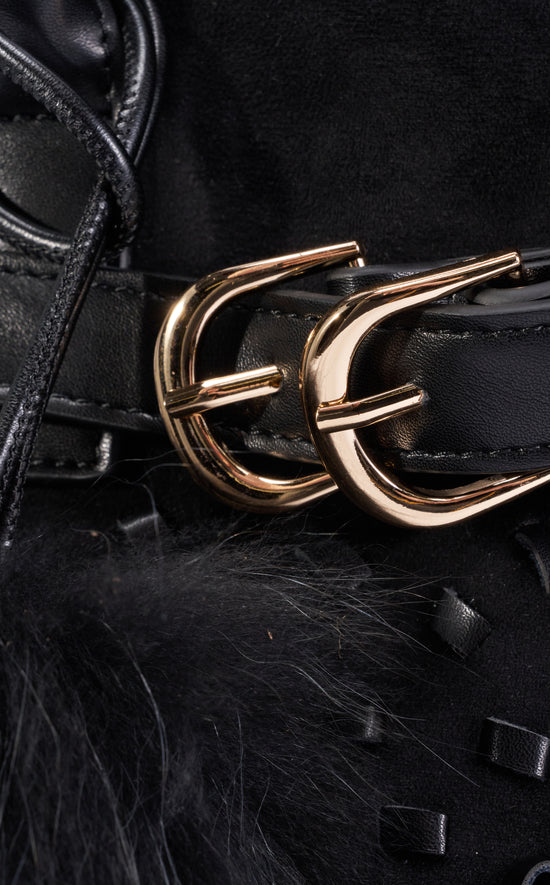 MONIQUE-BLACK HANDBAG