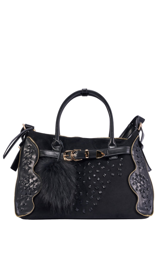 MONIQUE-BLACK HANDBAG