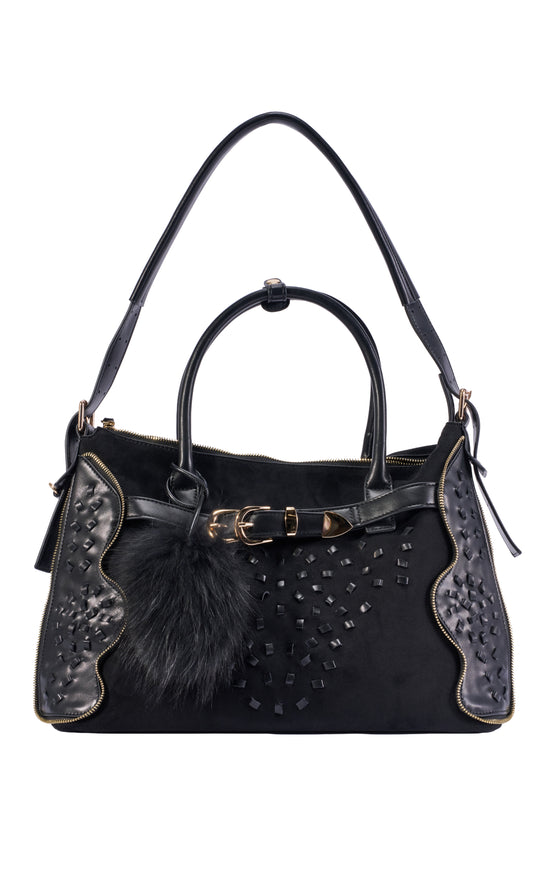 MONIQUE-BLACK HANDBAG