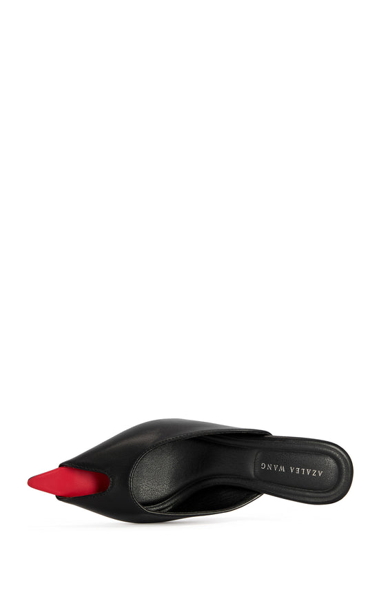 MONTSERRAT-BLACK STILETTO PUMP