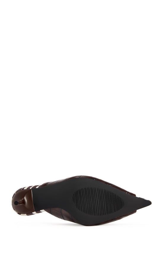 MONTSERRAT-BROWNCROC STILETTO PUMP