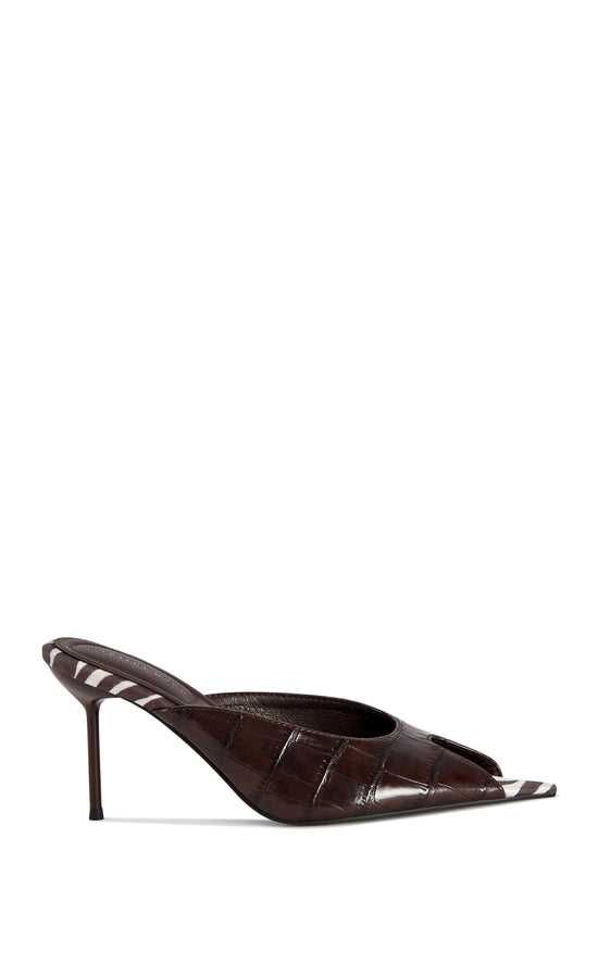 MONTSERRAT-BROWNCROC STILETTO PUMP