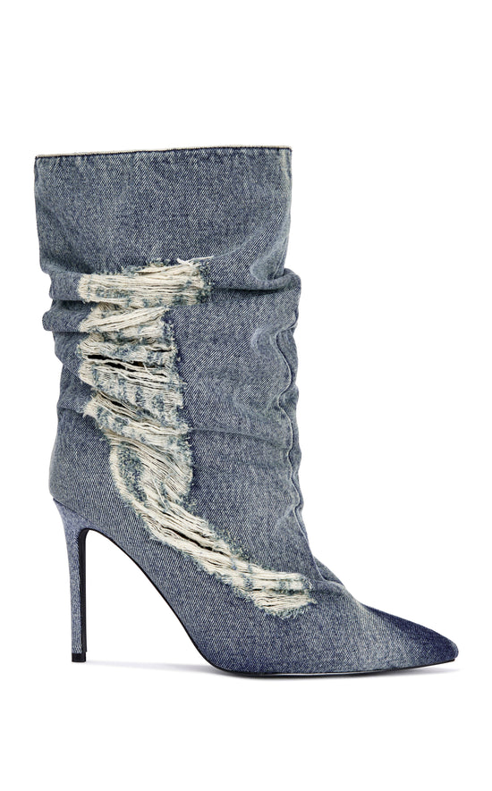 NAELIA-DENIM STILETTO BOOTIE