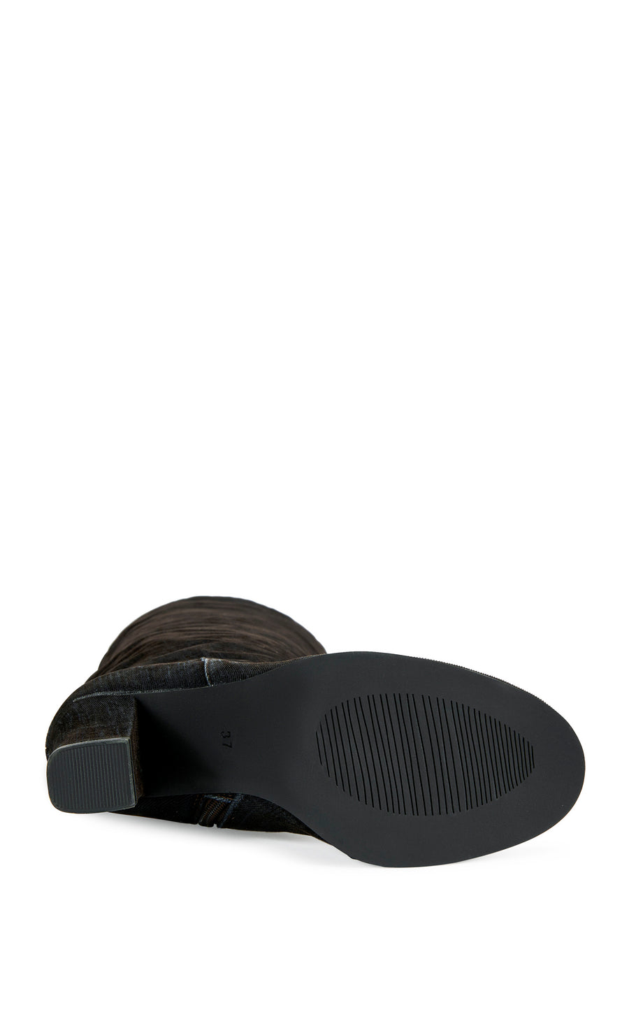 NANETTE-BLACKDENIM BLOCK BOOT
